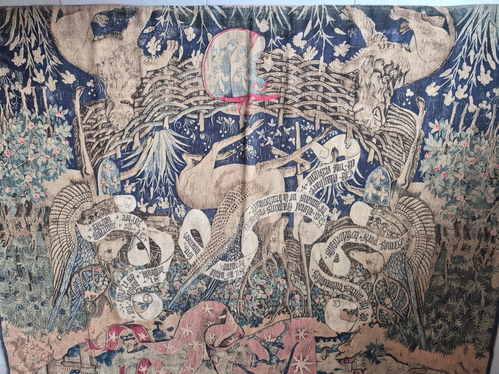wandtapijt  143x191, Ophalen