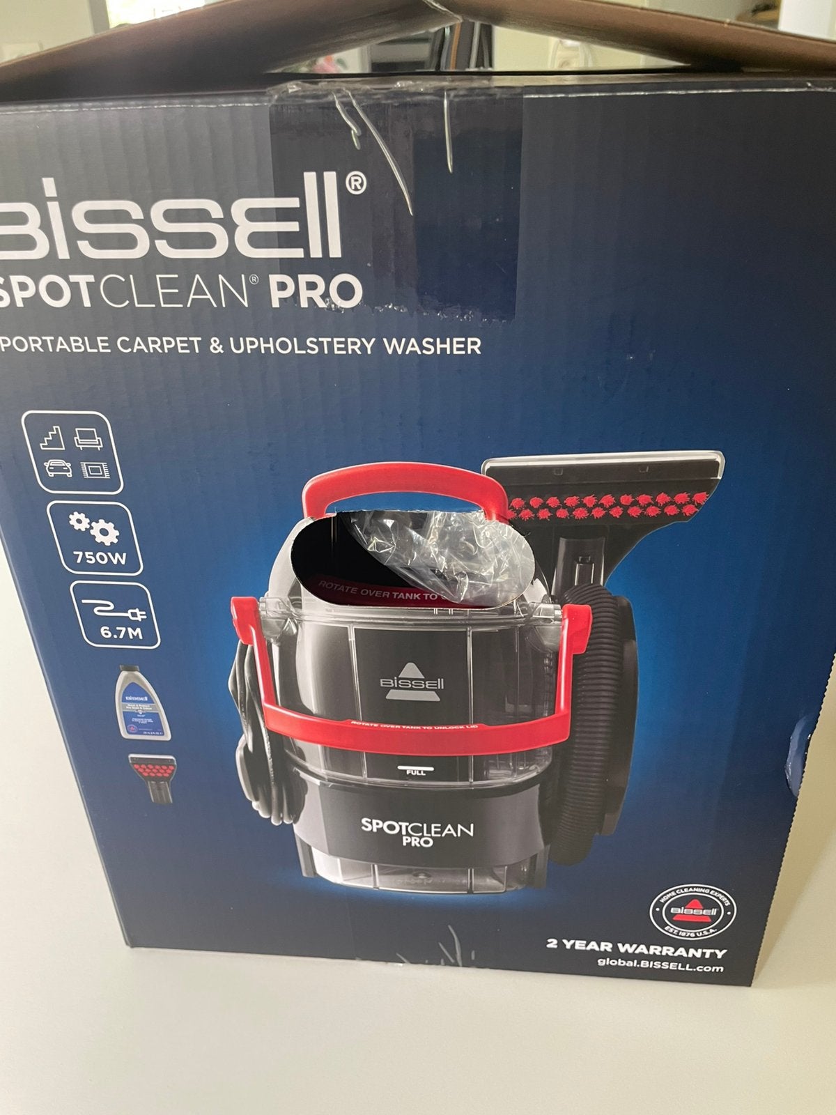 Reiniger Bissel als nieuw, Bricolage & Construction, Matériel de nettoyage, Enlèvement, Comme neuf