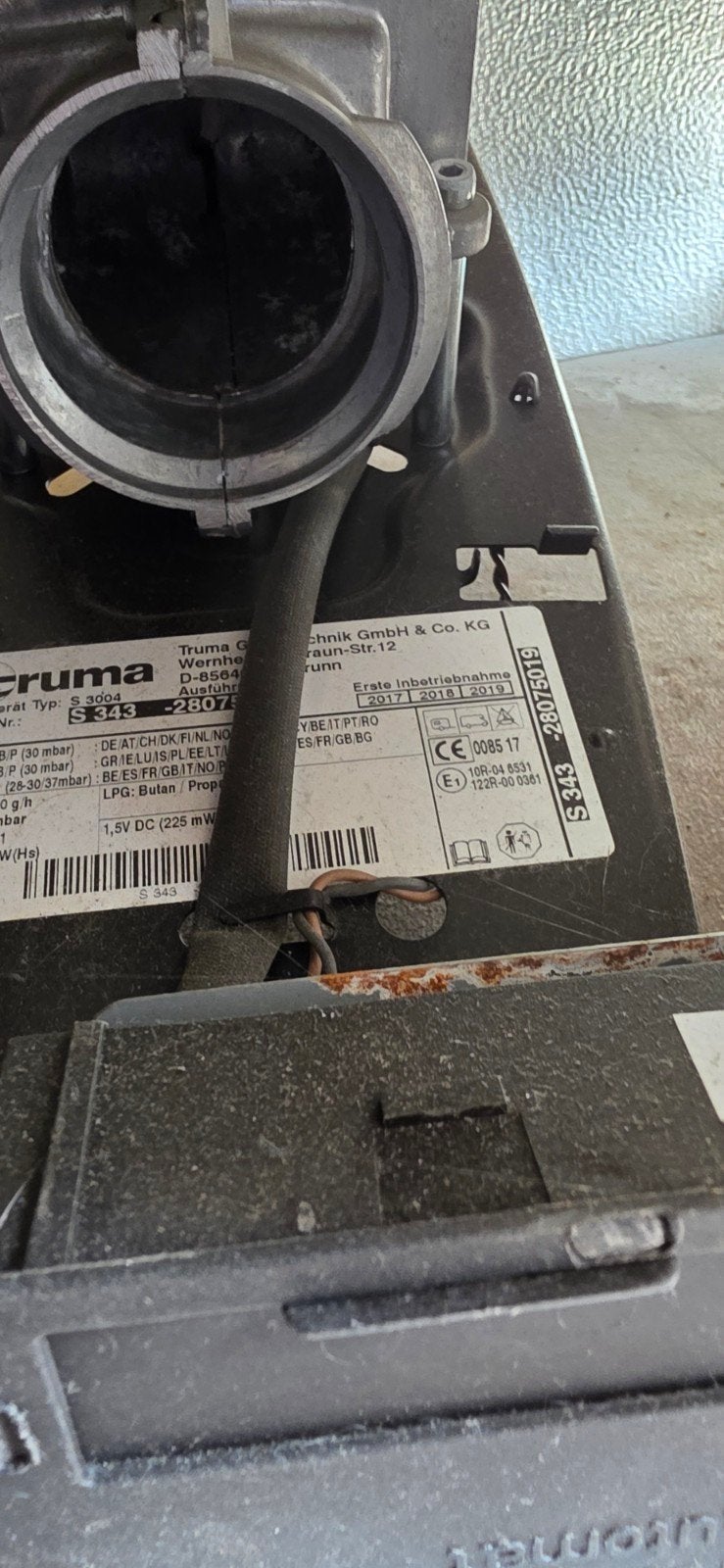 Div.truma ruil S-kachels op 30mB of 50mB met bediening, Caravans en Kamperen, Ophalen, Gebruikt