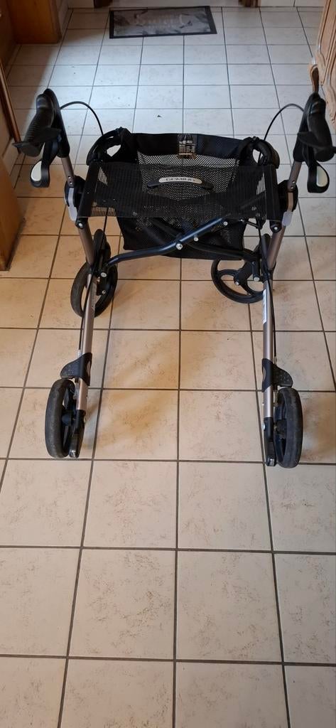 Déambulateur léger Gemino 30M argenté, Enlèvement, Poids léger, Comme neuf