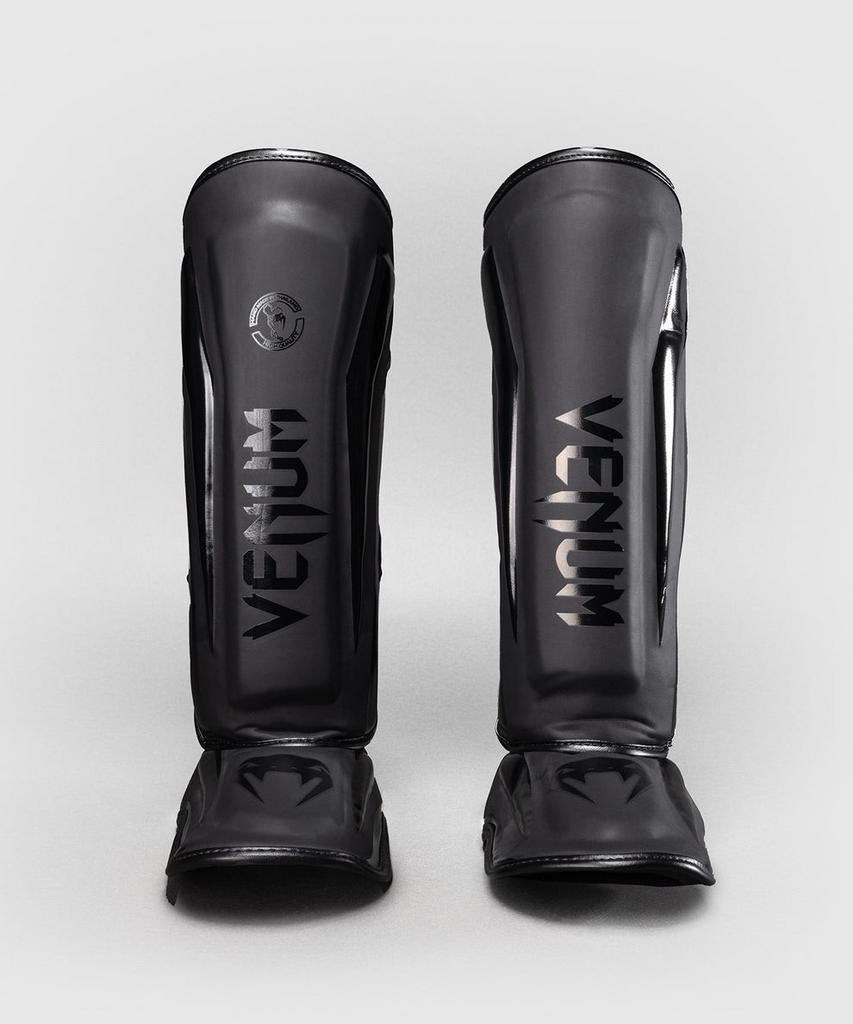 Venum Elite Standup scheenbeschermers - Mat/Zwart maat S, Maat S, Ophalen of Verzenden