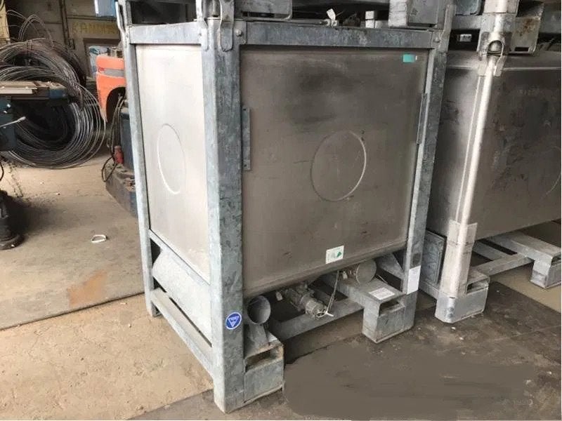 Onbekend RVS IBC, Articles professionnels, Machines & Construction | Abris de chantier & Conteneurs