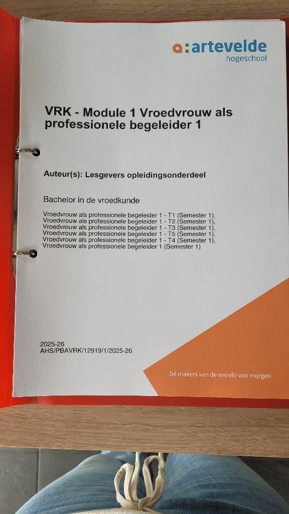 Module 1 Vroedvrouw als professionele begeleider 1, Livres, Livres scolaires, Neuf, Autres niveaux, Lesgevers opleidingsonderdeel