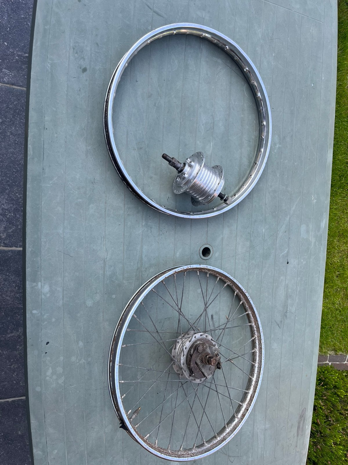 Wielen Amigo / Novio, Fietsen en Brommers, Brommeronderdelen | Oldtimers, Ophalen of Verzenden, Gebruikt, Overige typen, Overige merken