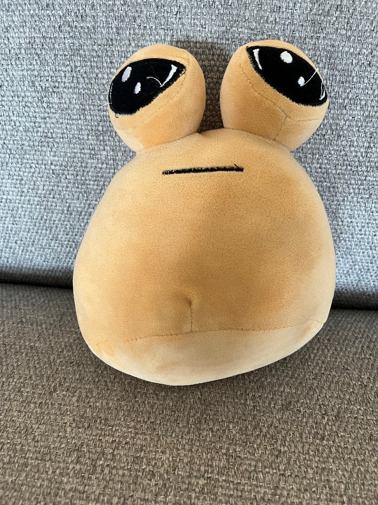 Knuffel alien pou, Ophalen of Verzenden, Zo goed als nieuw