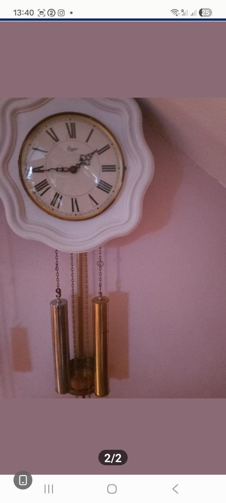 Urgos wandklok, Maison & Meubles, Accessoires pour la Maison | Horloges, Enlèvement, Horloge murale