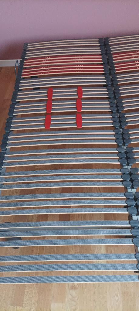 Beko Lattoflex + Auping Matras, Ophalen, Gebruikt, Tweepersoons, 140 cm