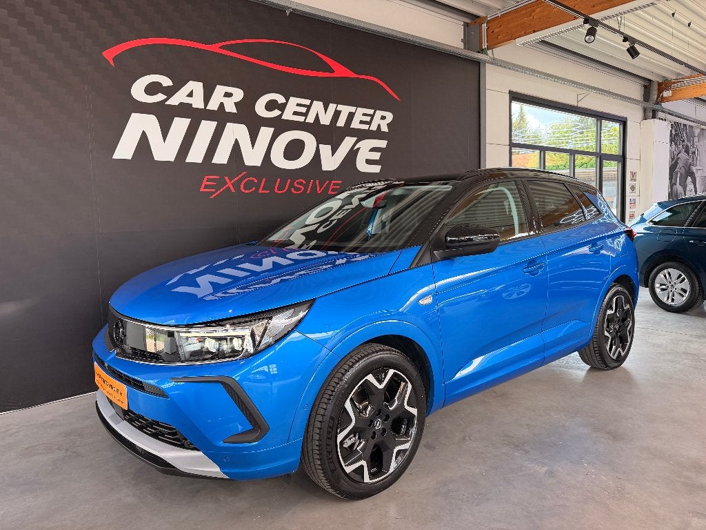 Opel Grandland X 1.6 Turbo Ultimate PHEV, Auto's, 4 cilinders, Parkeersensor, Leder, Bedrijf