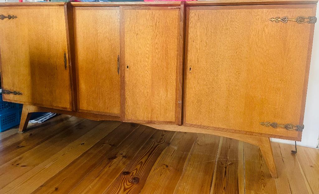 Antieke dressoir, Ophalen