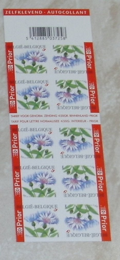 1 boekje B65 korenbloem, Frankeerzegel, Ophalen of Verzenden, Zonder stempel, Postfris