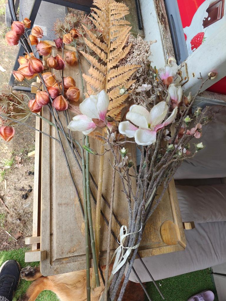 Kunstbloemen, Enlèvement