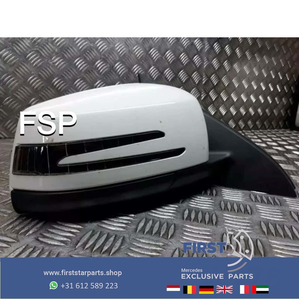 W176 spiegel Mercedes A Klasse wit buitenspiegel rechts zijs, Utilisé, -, -, Enlèvement ou Envoi