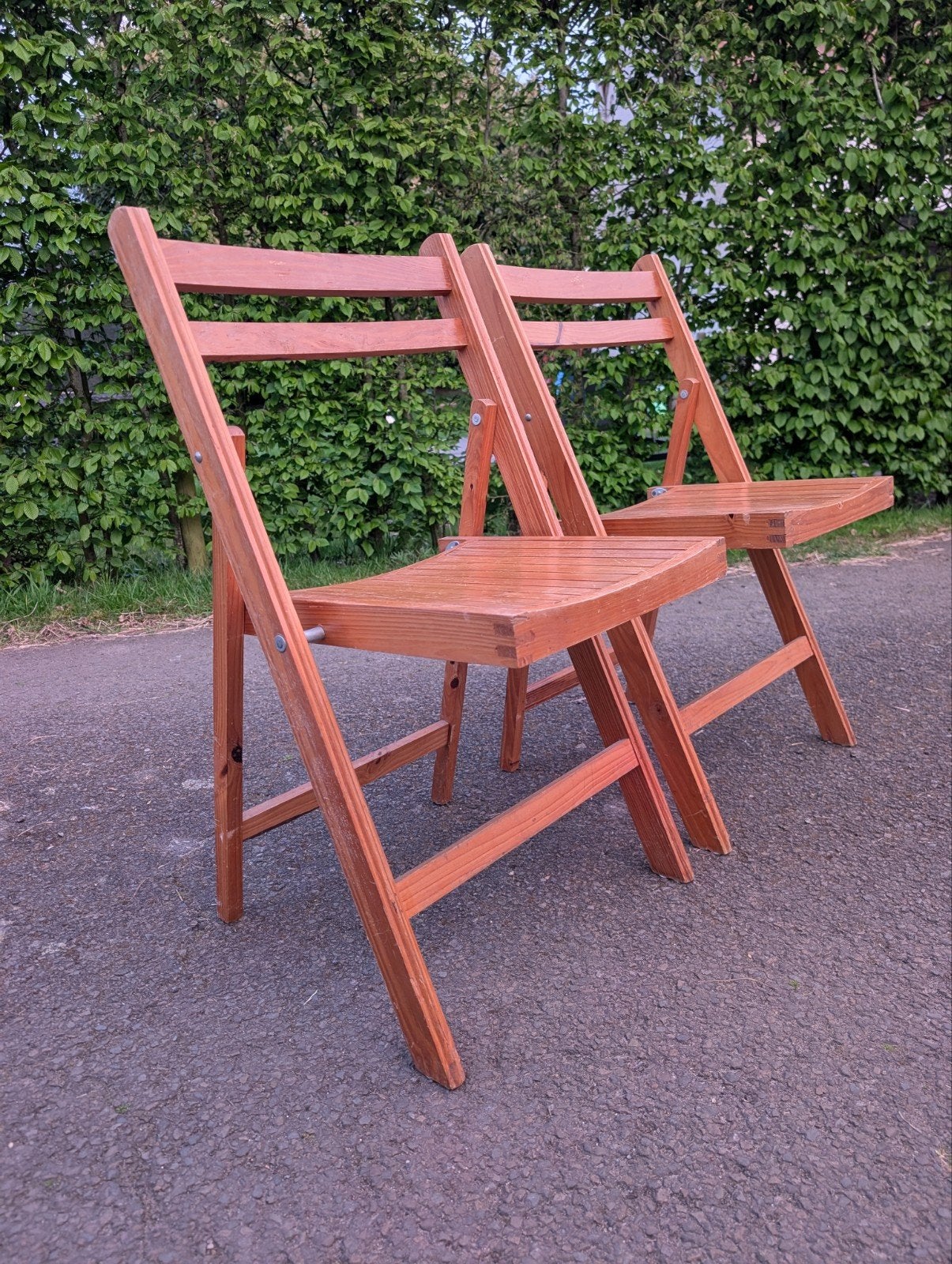 Set vintage klapstoelen, Ophalen, Vintage