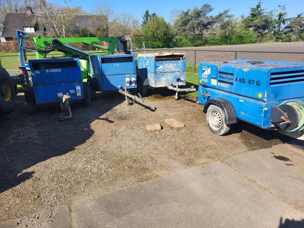 Mobile Compressor DIVERSE MODELLEN, Zakelijke goederen