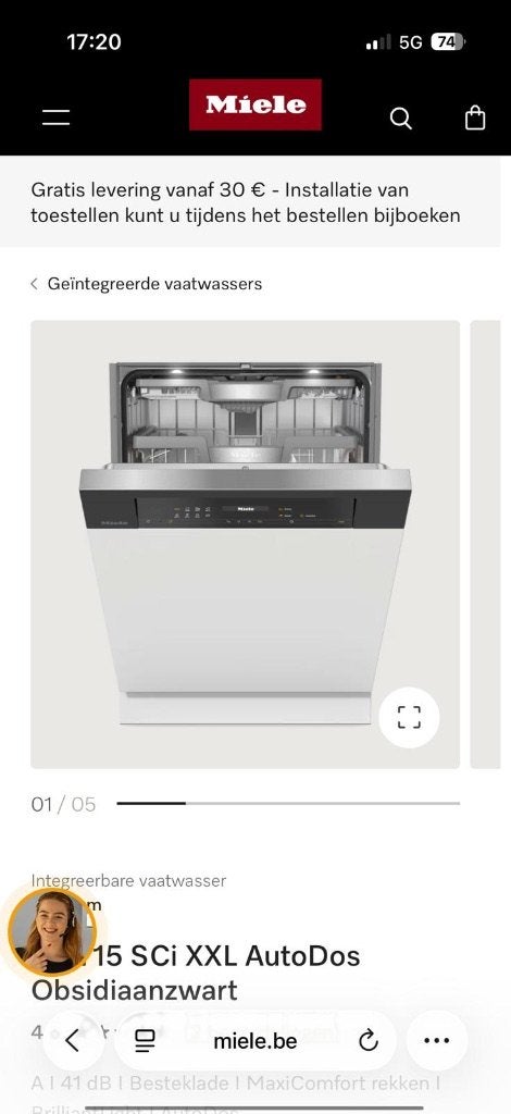 Vaatwasser nieuw met garantie, Electroménager, Lave-vaisselle, Enlèvement, Neuf, Encastré