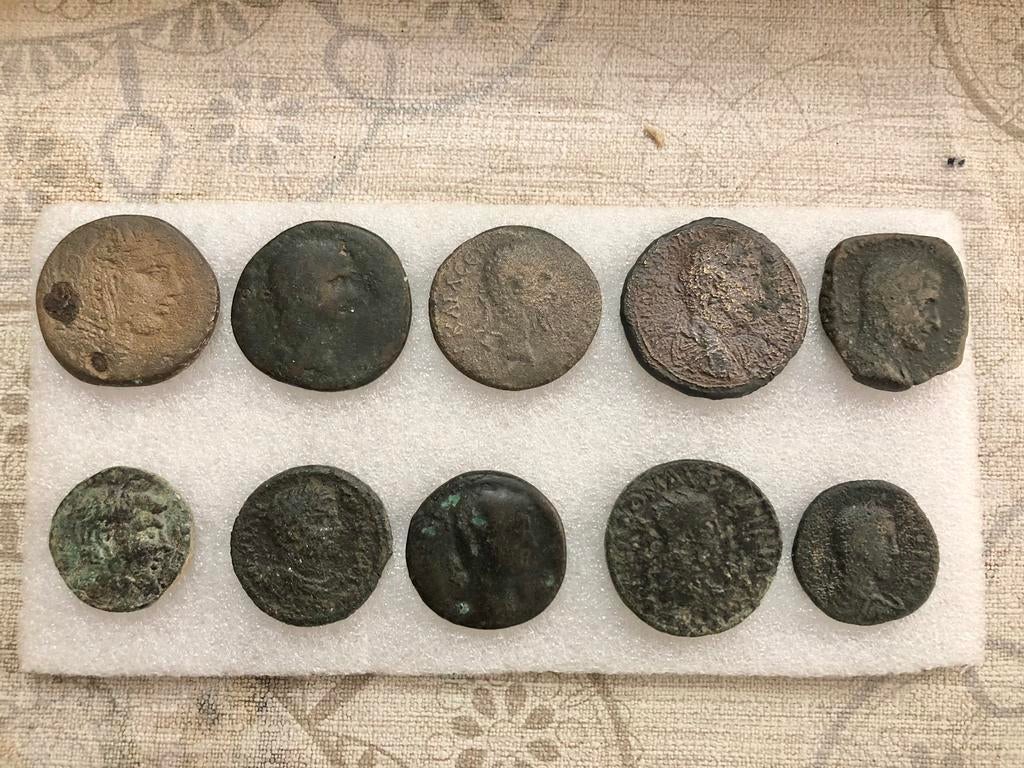 Romeinse provinciale munten, Verzenden, Overige landen, Losse munt