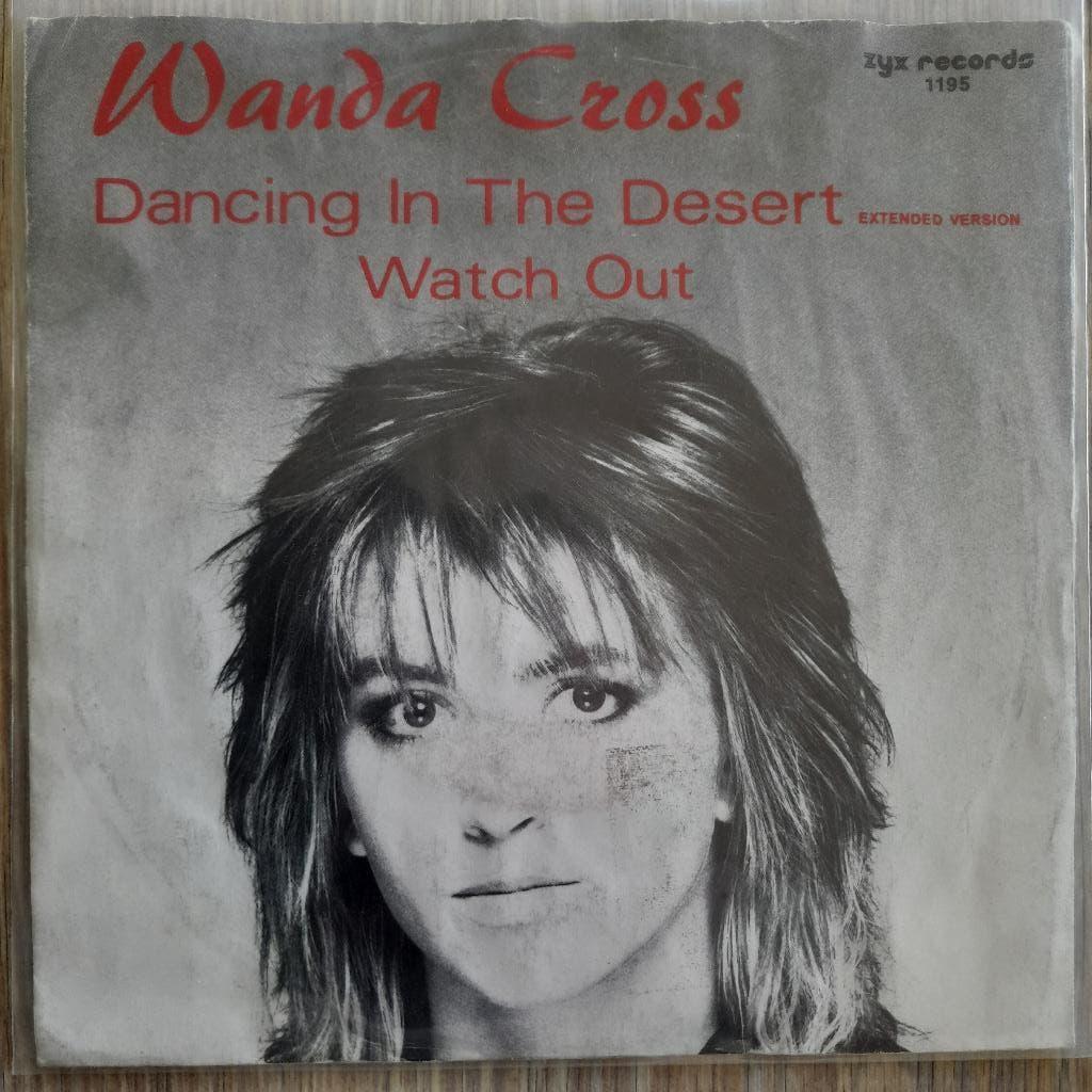 Wanda Cross-Dancing in the Desert 7", Enlèvement ou Envoi, Utilisé, Pop, 7 pouces