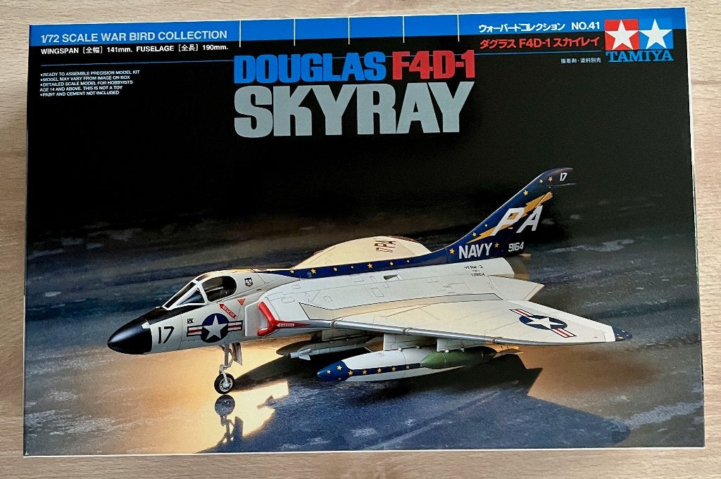 Douglas F4D-1 Skyray 1/72 Tamiya 60741, Enlèvement, Neuf, 1:72 à 1:144, Avion