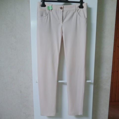 Broek wol crème Brunello Cucinelli mt 42 (it 46), Overige kleuren, Brunello Cucinelli, Maat 42/44 (L), Ophalen of Verzenden