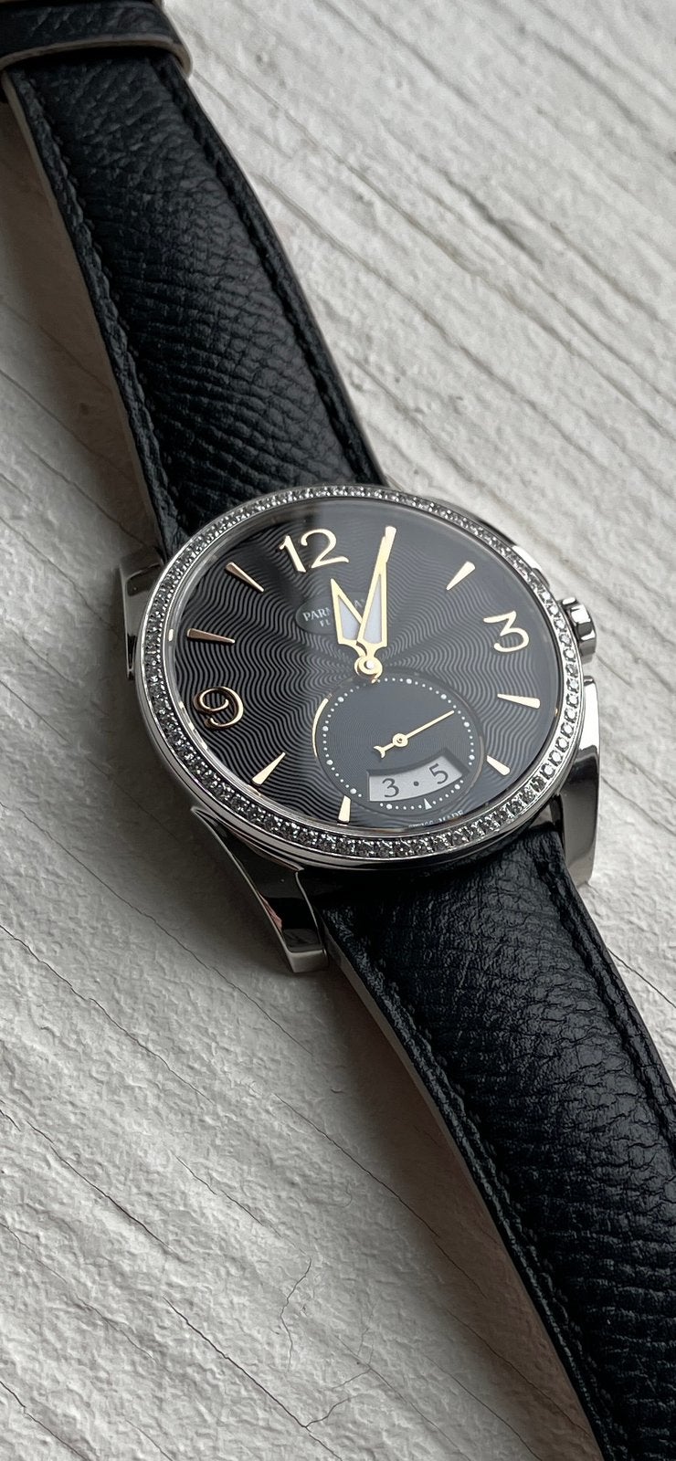 Parmigiani Fleurier Tonda Metropolitaine Diamonds, Bijoux, Sacs & Beauté, Enlèvement, Comme neuf