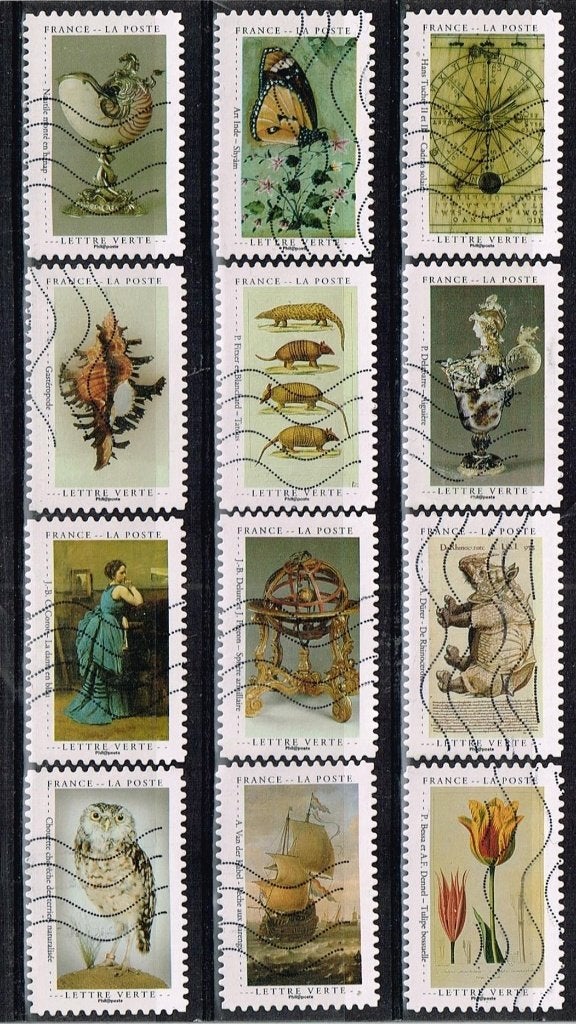 Postzegels uit Frankrijk - K 0871 - curiosa, Postzegels en Munten, Verzenden, Gestempeld
