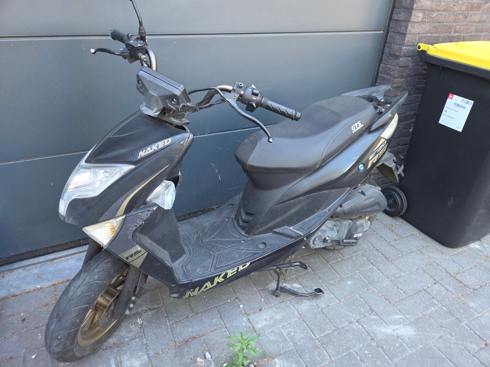 Scooter/bromfiets Gta Enzo Naked (a-klasse/25'er), Ophalen