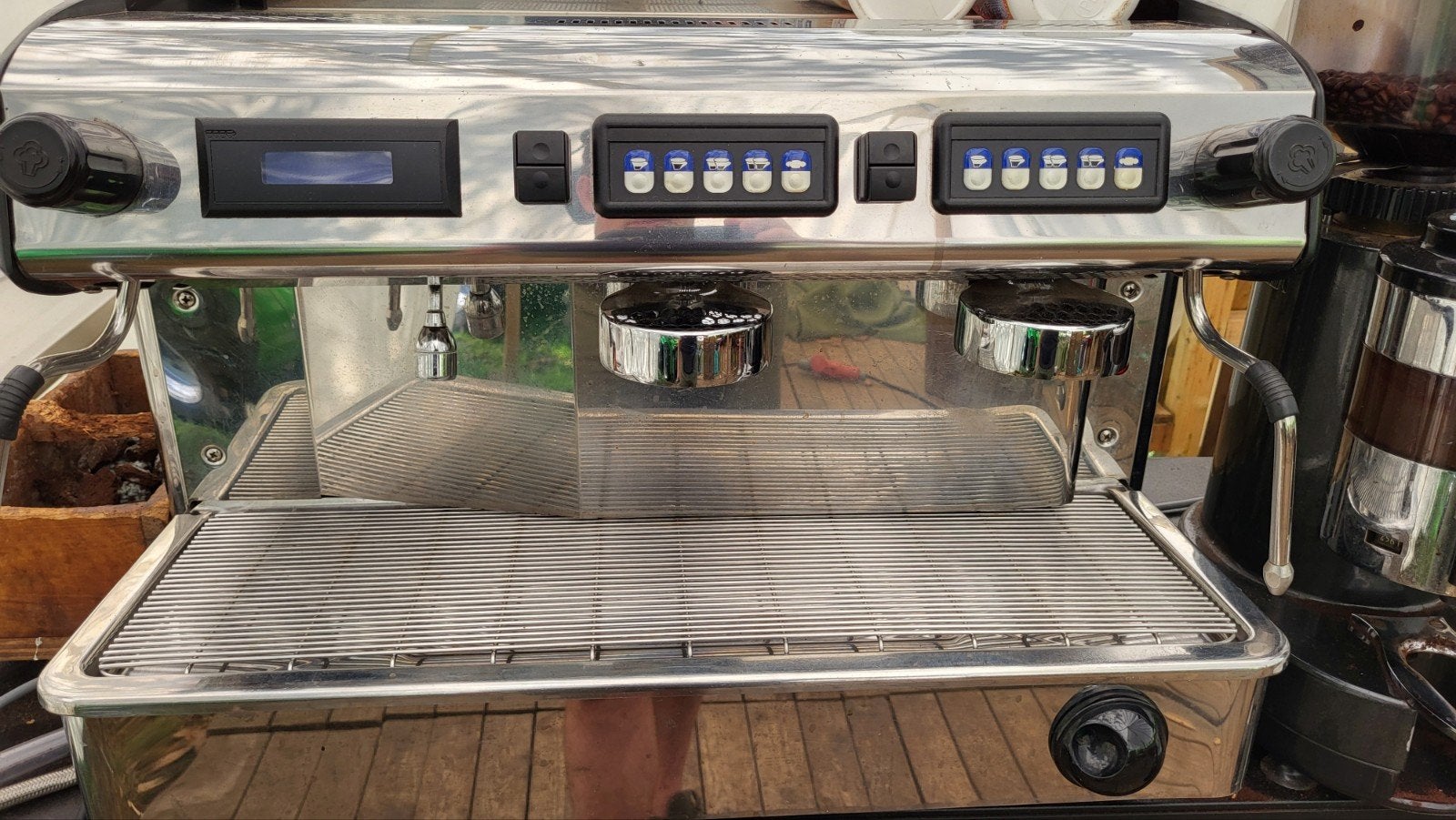 professionele koffiemachine espressomachine, Zakelijke goederen, Ophalen, Gebruikt, Koffie en Espresso