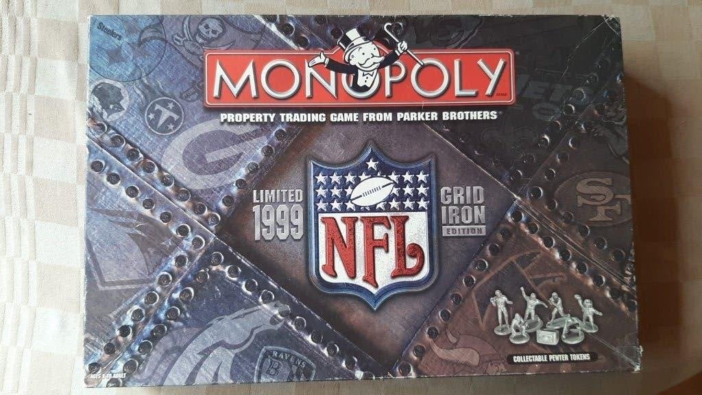 bordspel nieuw Monopoly NFL Grid Monopolie USA, Ophalen of Verzenden, Nieuw, Monopoly
