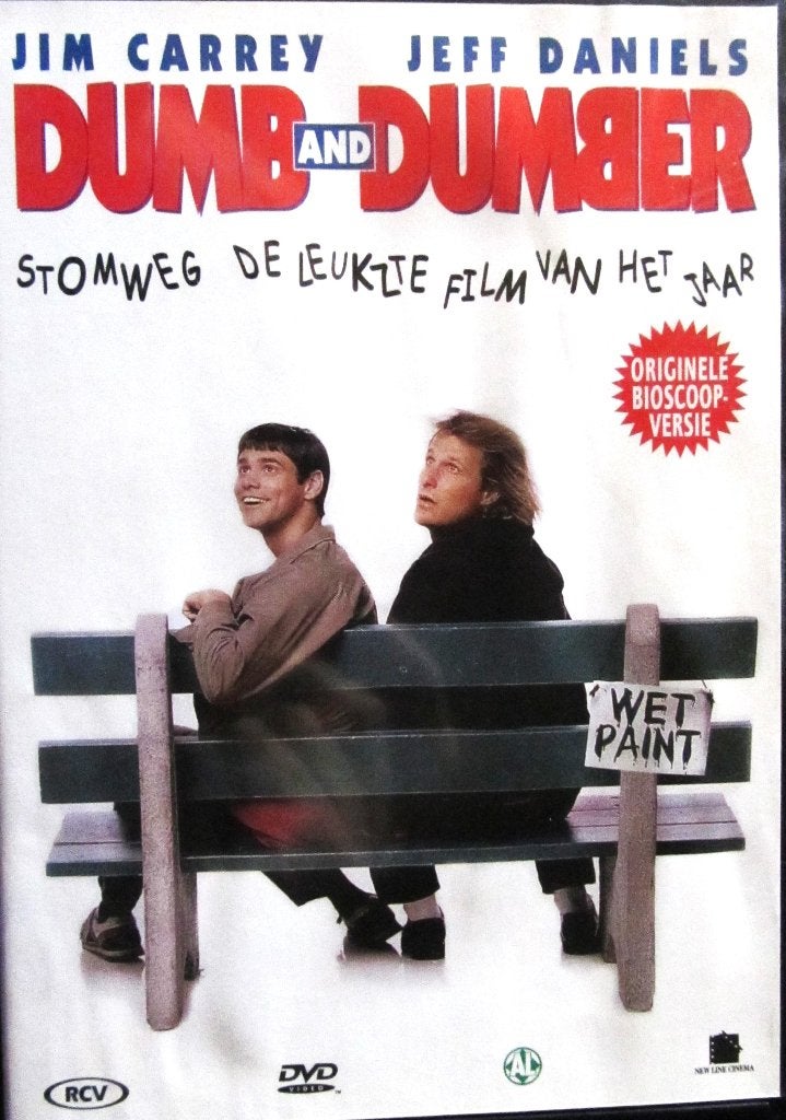 DVD KOMISCH- DUMB AND DUMBER (JIM CARREY), CD & DVD, Comédie d'action, Enlèvement ou Envoi, Anglais, Tous les âges