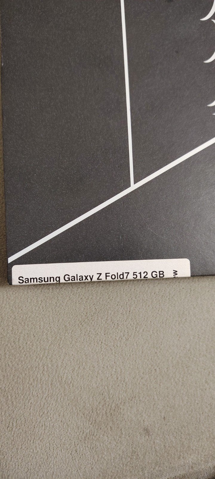 Samsung z fold 7 512gb, Telecommunicatie, Ophalen, Blauw, Galaxy Z Fold