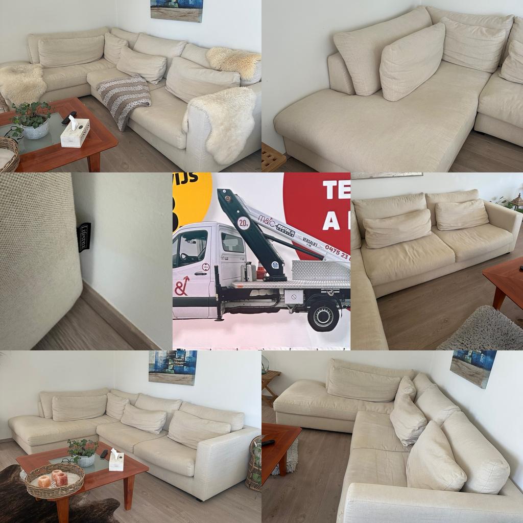Gratis stoffen bank wel auto lift regelen 2 etage, Ophalen, Gebruikt