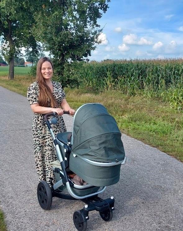 Complete luxe Joolz babywagen set, Kinderen en Baby's, Buggy's, Zo goed als nieuw, Overige merken, Duomodel, Regenhoes, Verstelbare rugleuning