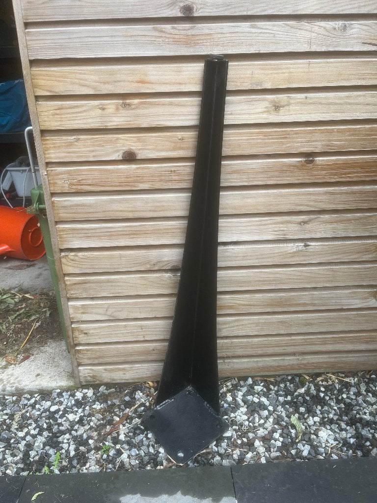 Stalen tafelpoten, Huis en Inrichting, Ophalen, Tafelpoot, Minder dan 50 cm, 50 tot 100 cm