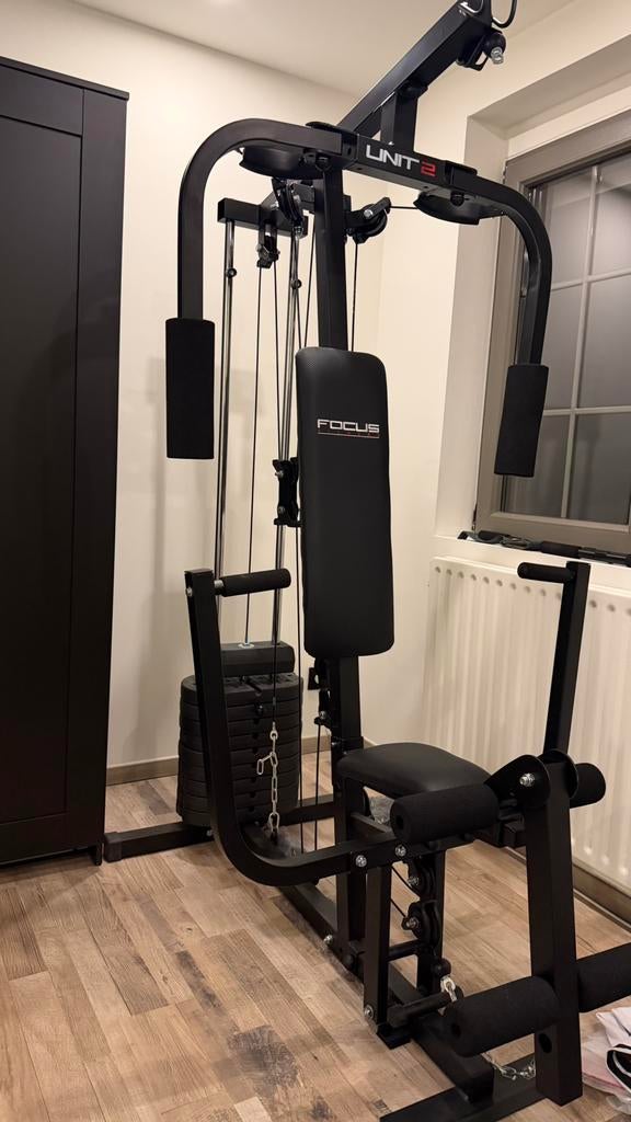 Krachtstation focus unit2, Sport en Fitness, Ophalen, Zo goed als nieuw, Krachtstation