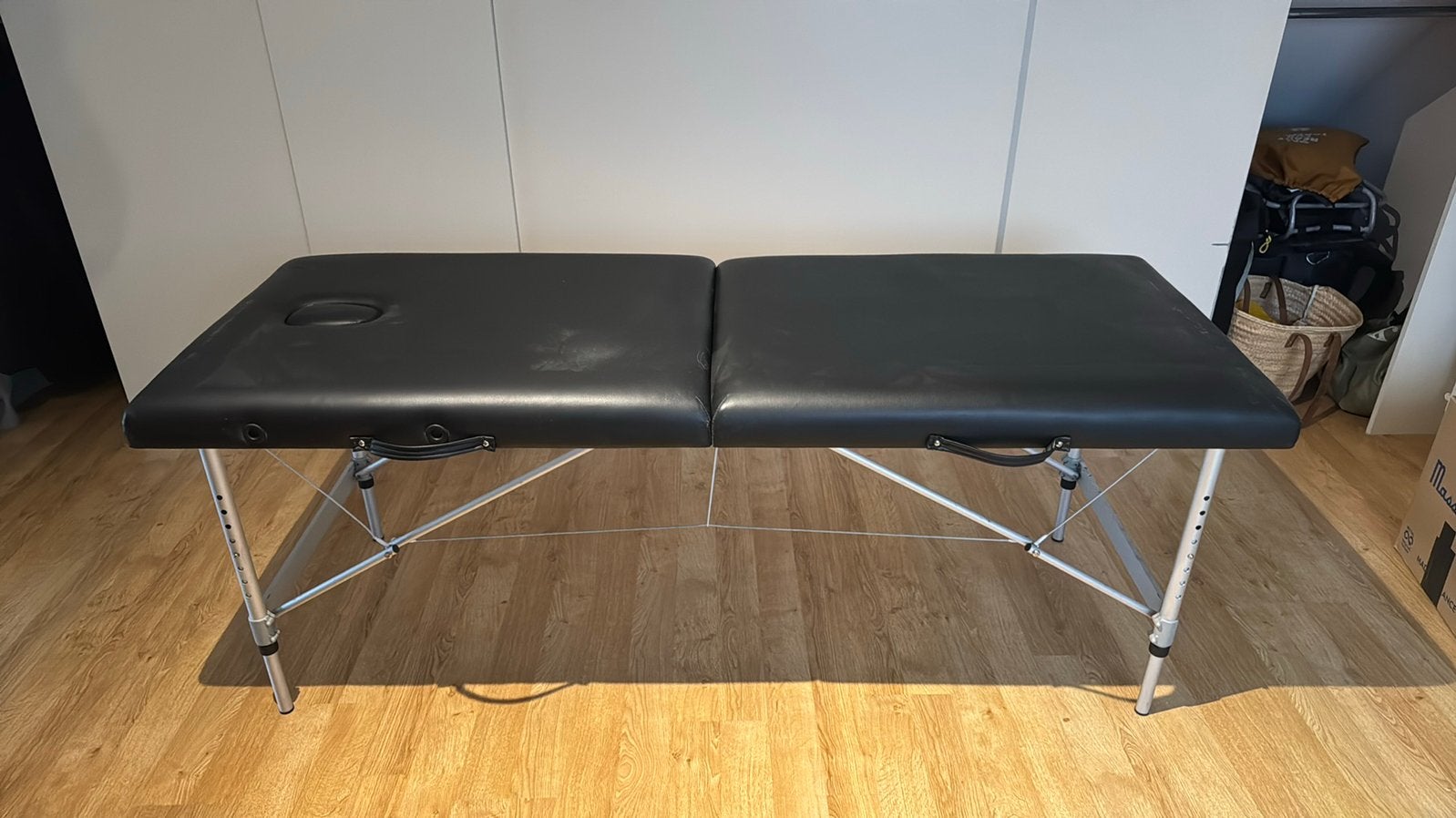 Massagetafel te koop, Sports & Fitness, Produits de massage, Enlèvement, Comme neuf, Table de massage