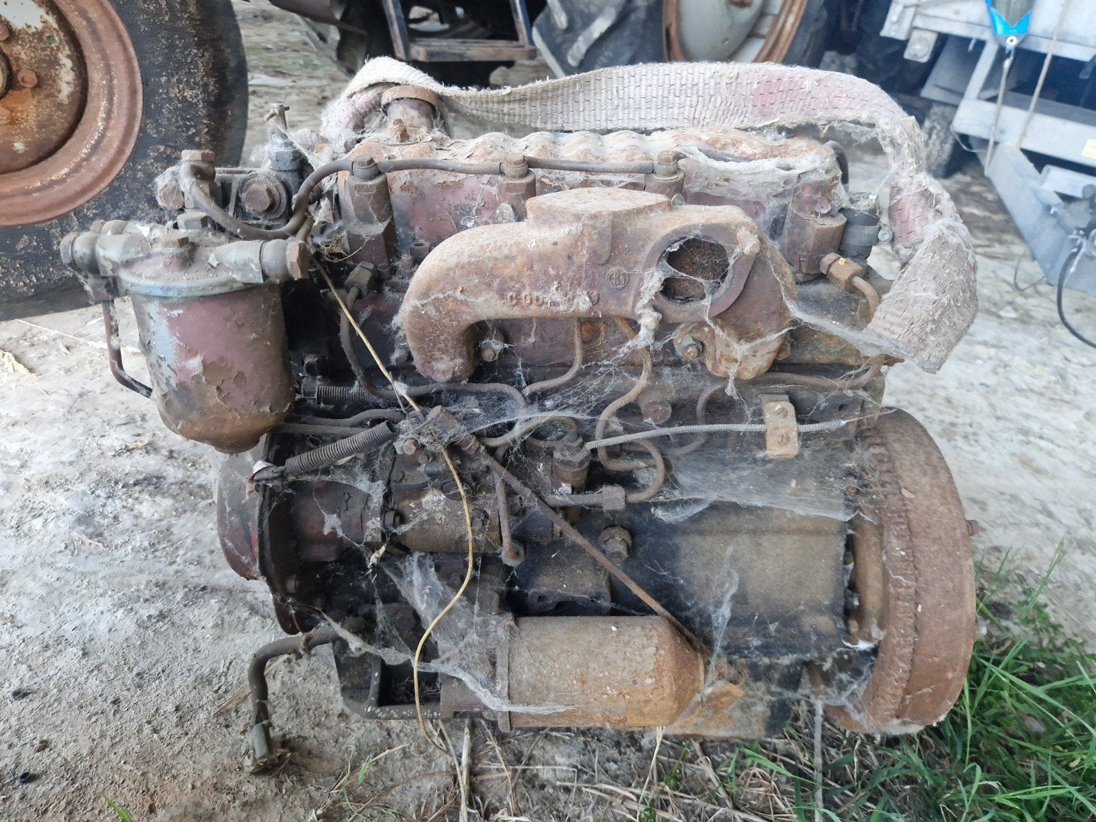 Perkins 4.107 of 4.108 passend Massey Ferguson MF130, Enlèvement, Massey Ferguson