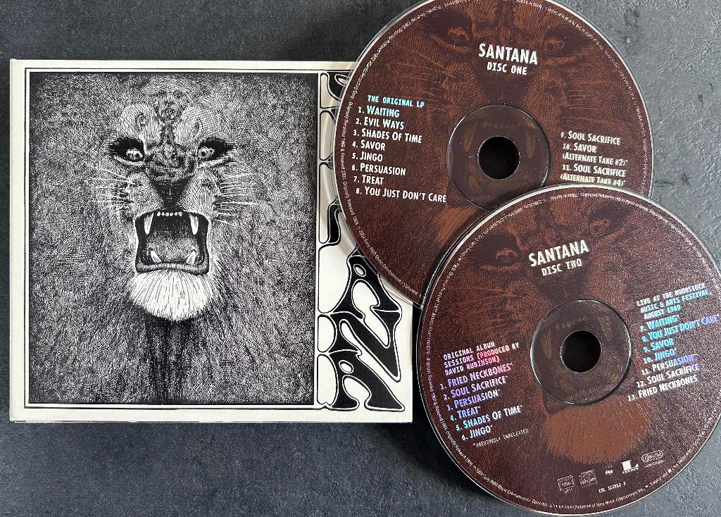 SANTANA - Santana I ( Deluxe ed.; 2CD ), Cd's en Dvd's, Cd's | Rock, Zo goed als nieuw, Poprock, Verzenden