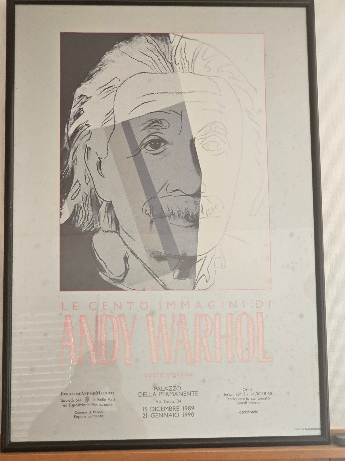 « One Cento Images d'Andy Warhol, Enlèvement