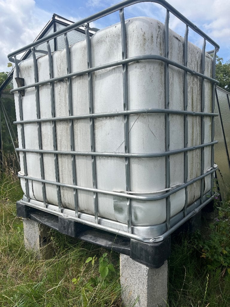 Watercontainer 1000L, Tuin en Terras, Regentonnen, Ophalen, Kunststof, Gebruikt, Met kraantje