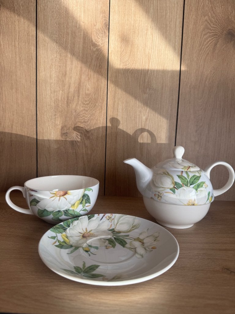 Tea for one theeset - Jati Design, Huis en Inrichting, Keuken | Servies, Ophalen, Zo goed als nieuw