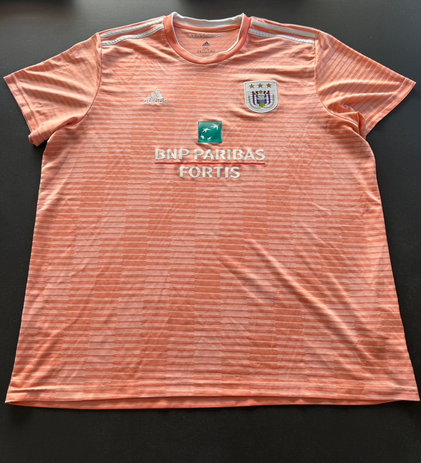 Maillot extérieur d'Anderlecht 2018-19, Sports & Fitness, Enlèvement ou Envoi, Utilisé, Maillot