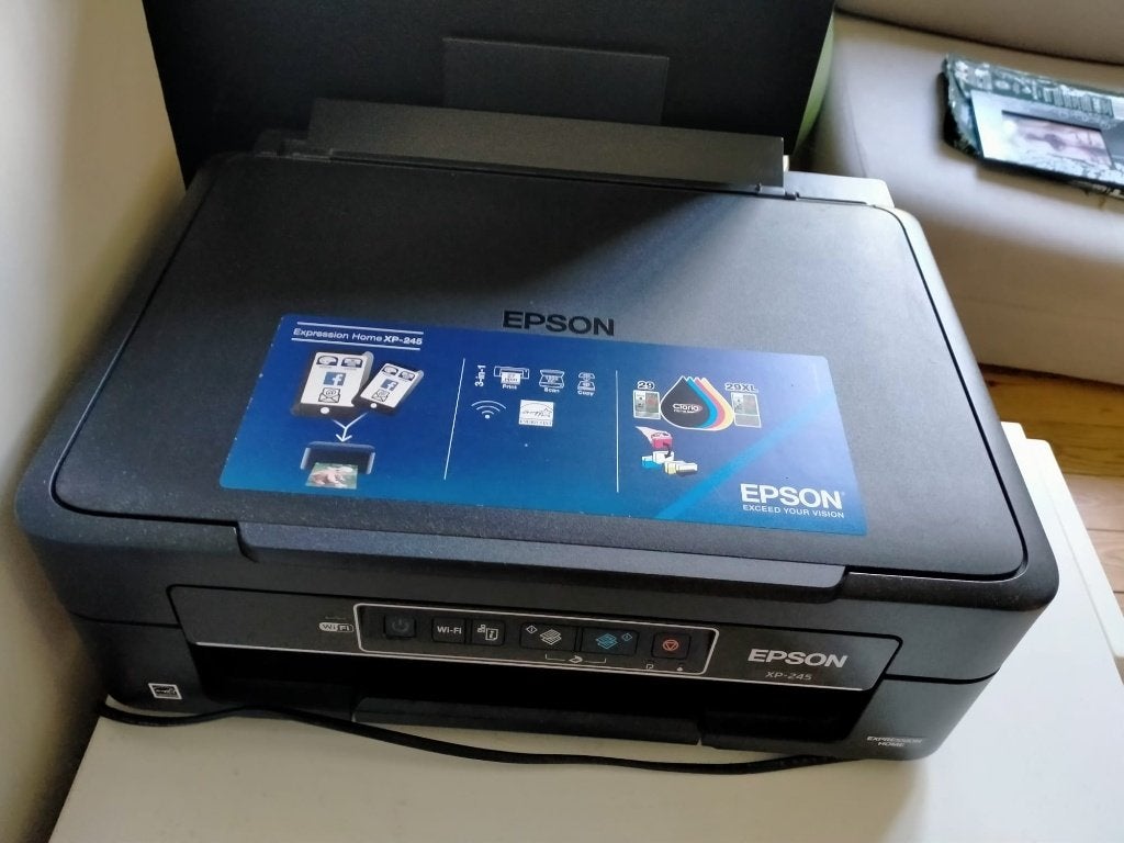 Imprimante/scanner à jet d'encre Epson + cartouches, Computers en Software, Ophalen, Printer, Draadloos, Epson
