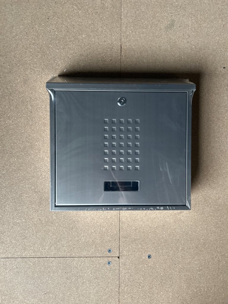 Toolland Bahamas inox brievenbus nieuw en ongebruikt, Tuin en Terras, Brievenbussen, Ophalen of Verzenden, Nieuw, Inox, Wandbrievenbus