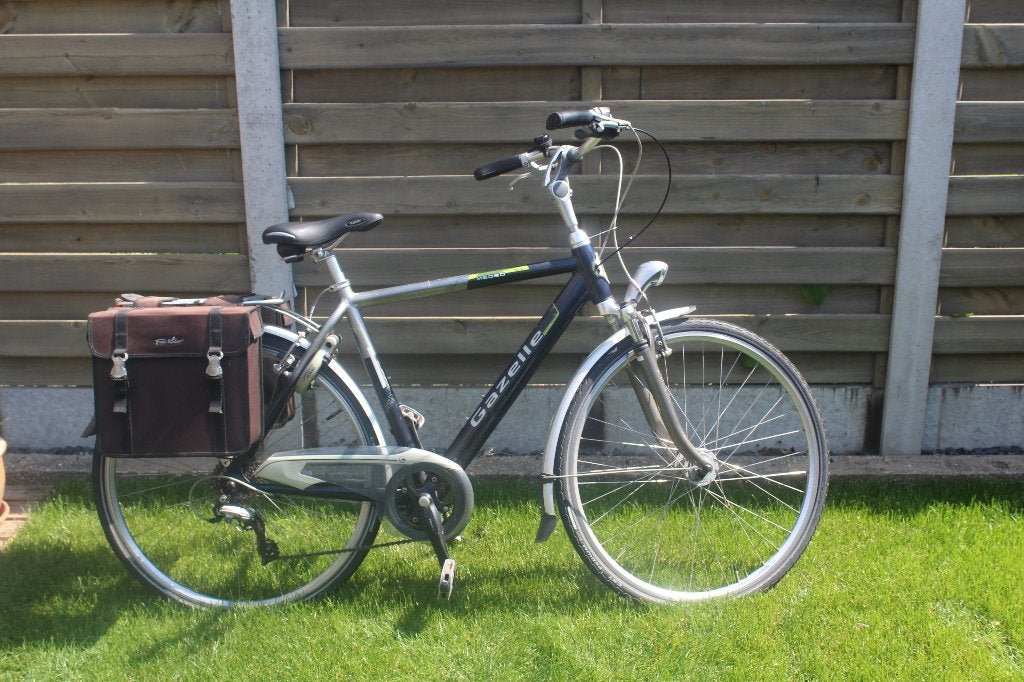dames- en herenfiets, Ophalen, Gebruikt, Velgrem, 47 tot 50 cm