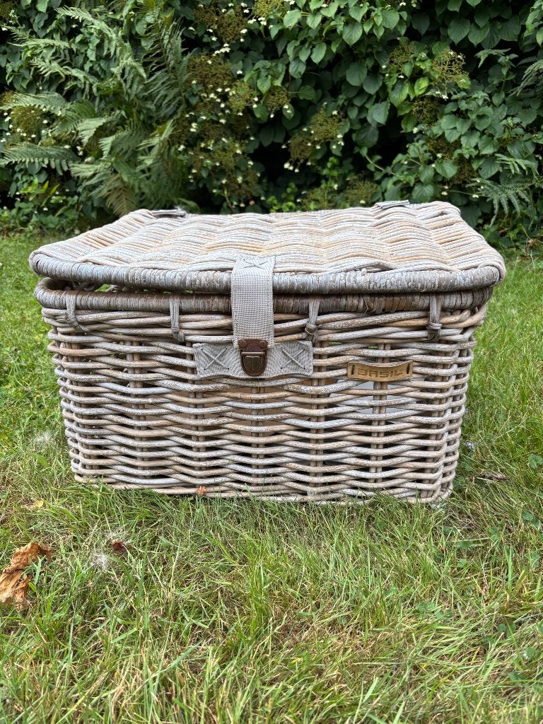 Rieten fietsmand - Basil Denton Large, Enlèvement, Utilisé, Panier de vélo, Basil