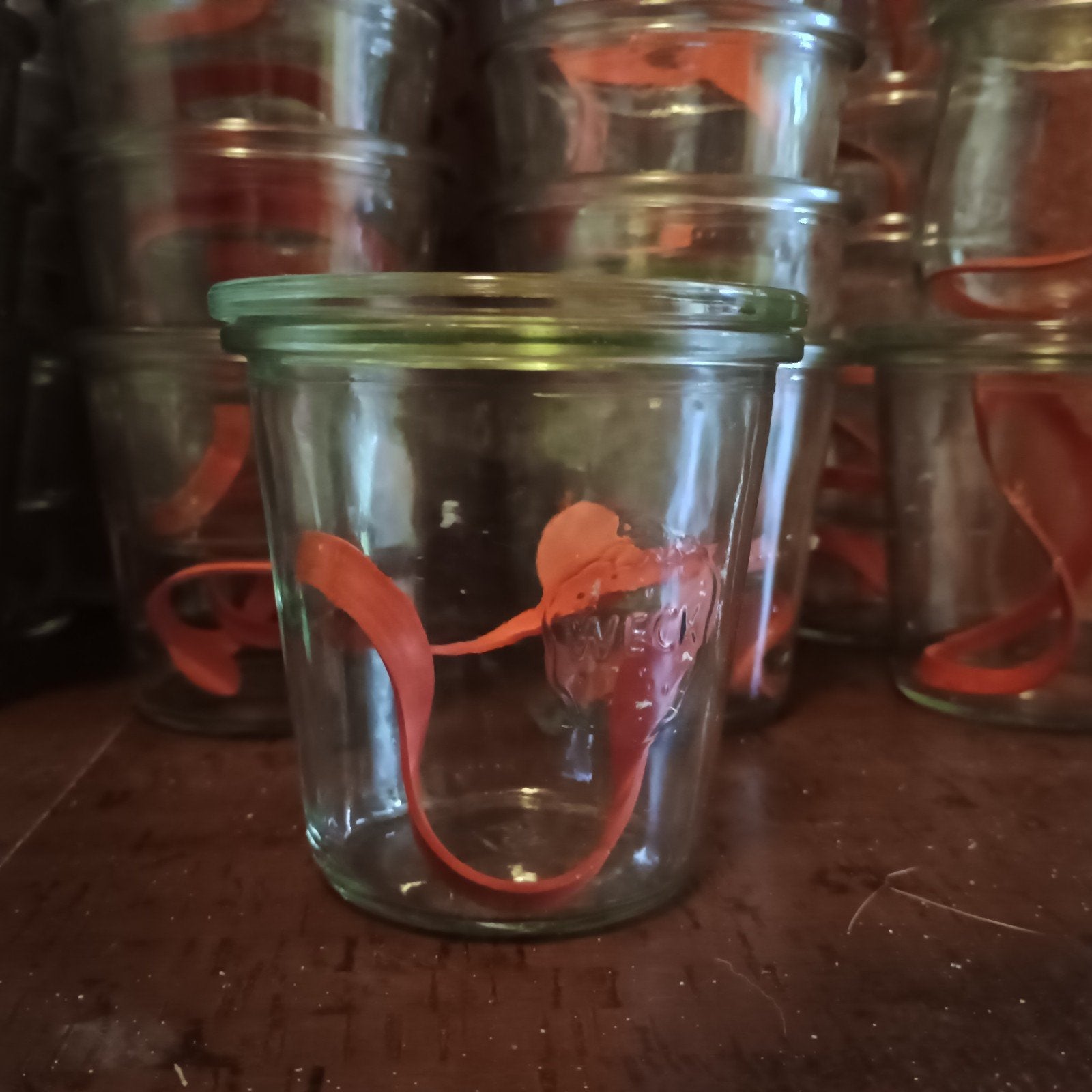 36 weckpotten / inmaak potten 290 ML met rubber ring, Ophalen, Zo goed als nieuw, Overige typen