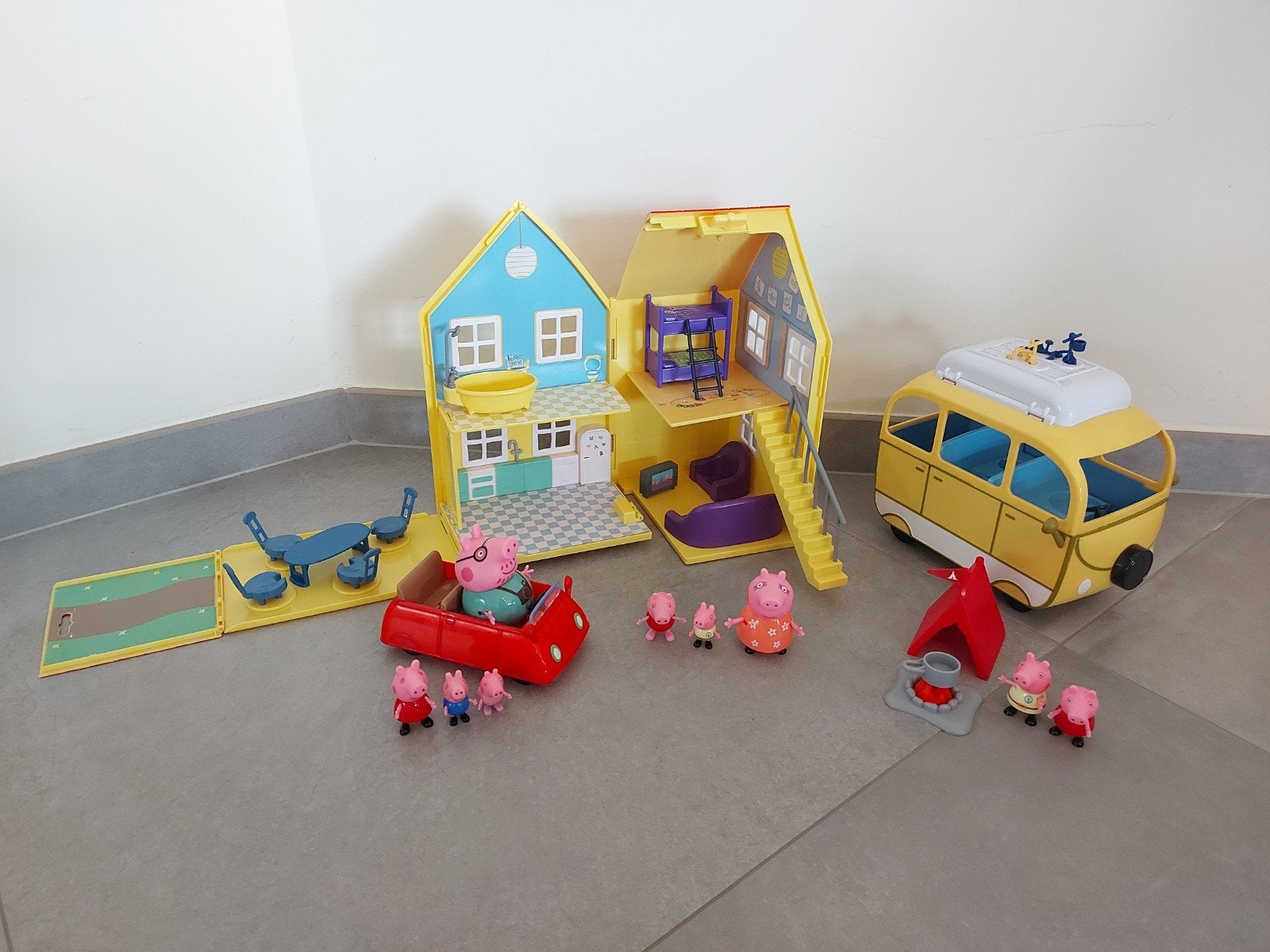 Peppa pig set, Kinderen en Baby's, Speelgoed | Thomas de Trein, Ophalen