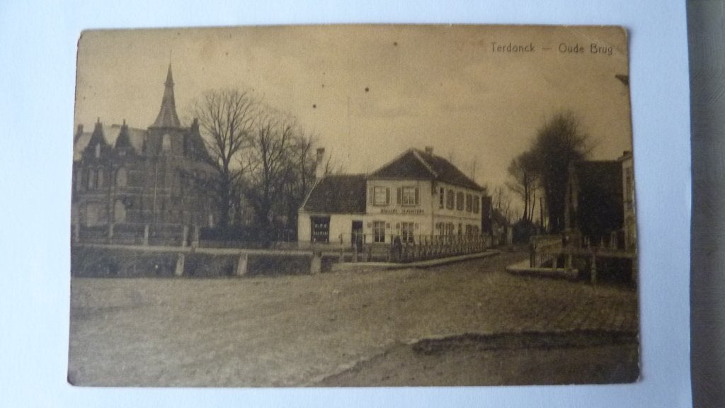 Terdonck- oude brug, Enlèvement ou Envoi, 1920 à 1940, Non affranchie, Flandre Orientale