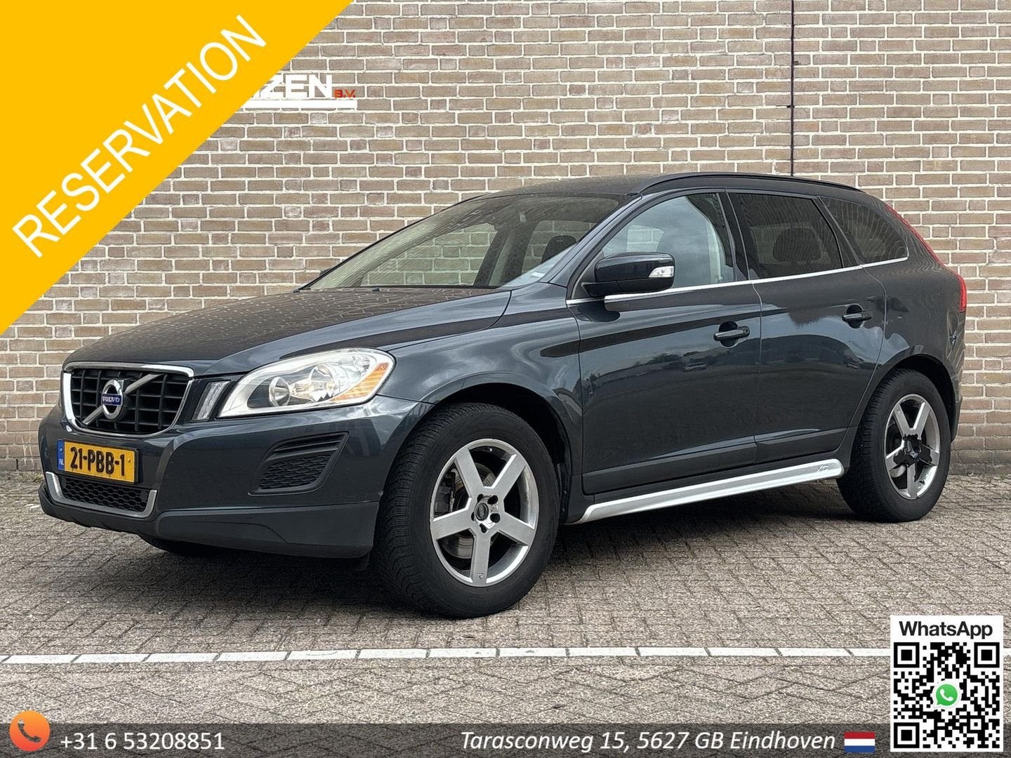 Volvo XC60 2.0 D3 Momentum | Climate | Cruise | Navi | PDC |, Argent ou Gris, Achat, Entreprise, Noir