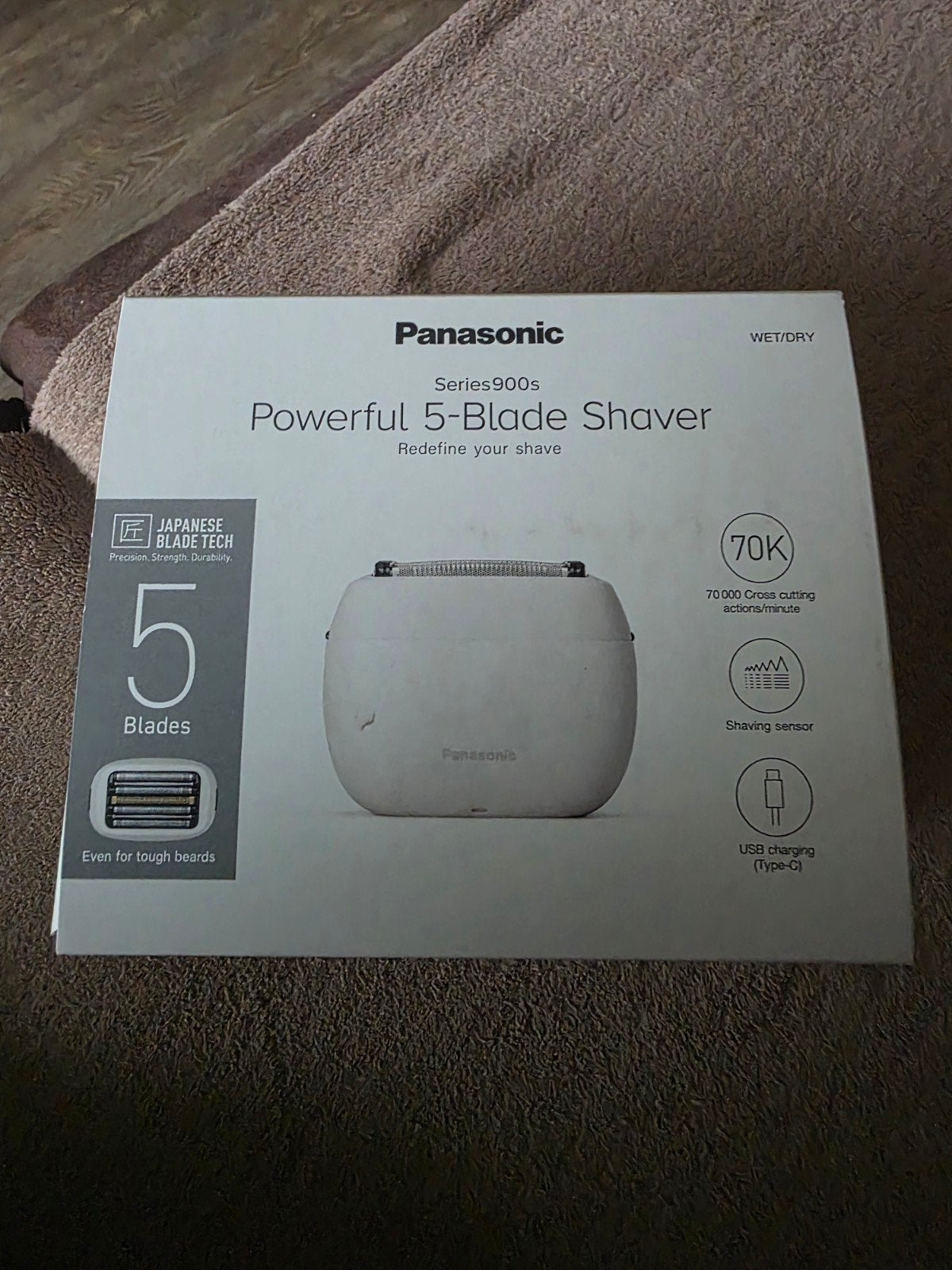 panasonic draadloos pro scheerapparaat, Elektronische apparatuur, Ophalen of Verzenden, Nieuw, Scheren en Epileren